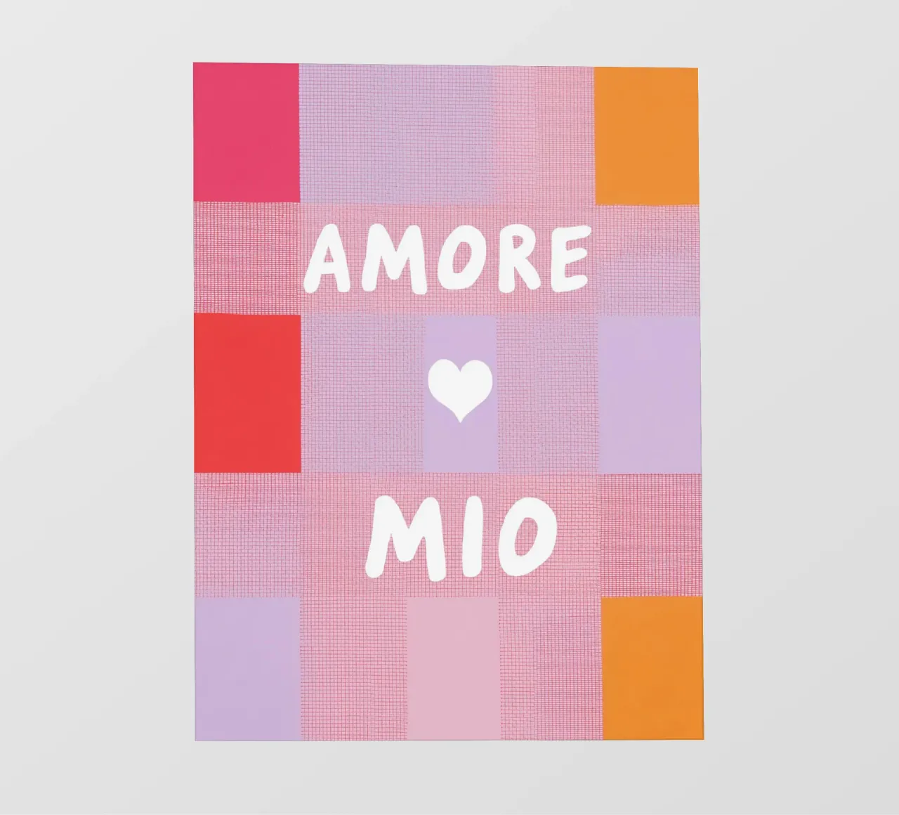 Amore mio Gitterlook pellicola backlit da Carinaprint