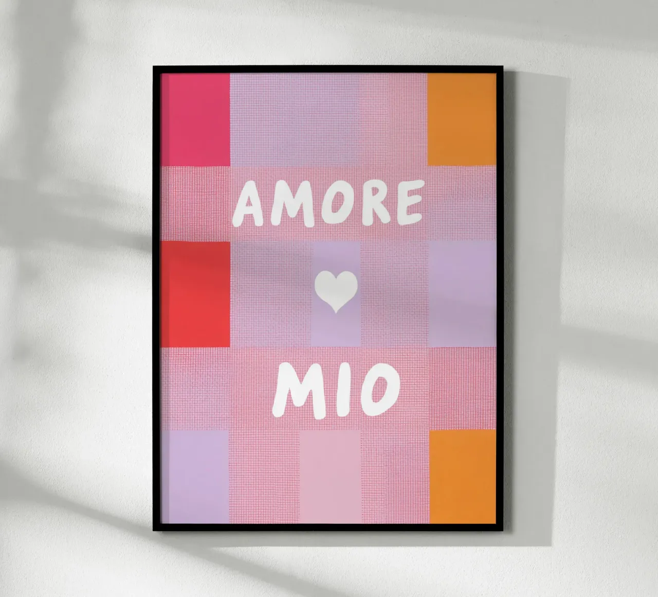 Amore mio Gitterlook carta hahnemühle da Carinaprint