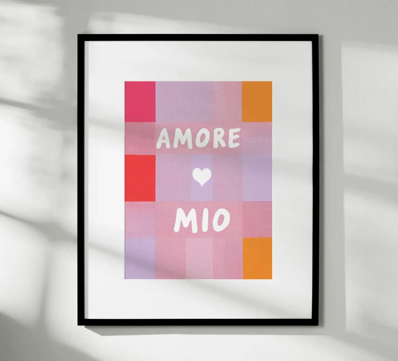 Amore mio Gitterlook carta hahnemühle da Carinaprint