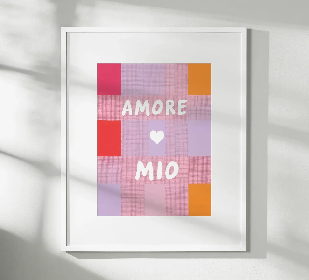 Amore mio Gitterlook carta hahnemühle da Carinaprint