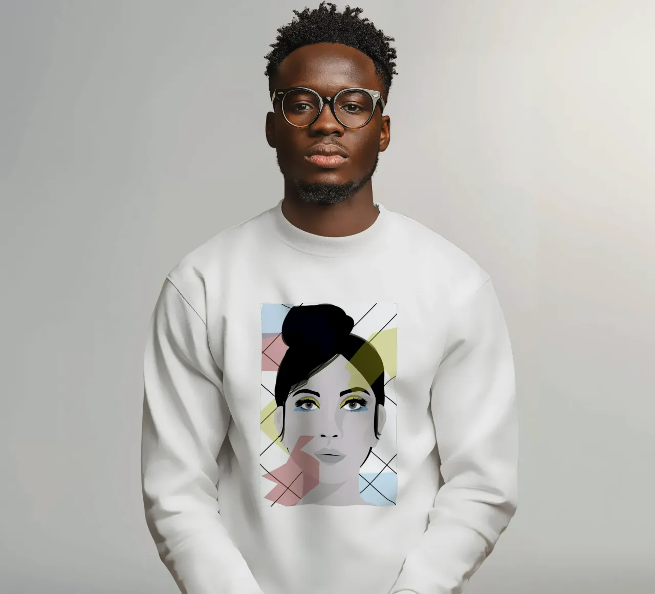 Colour on my face sweatshirt by Ctoft