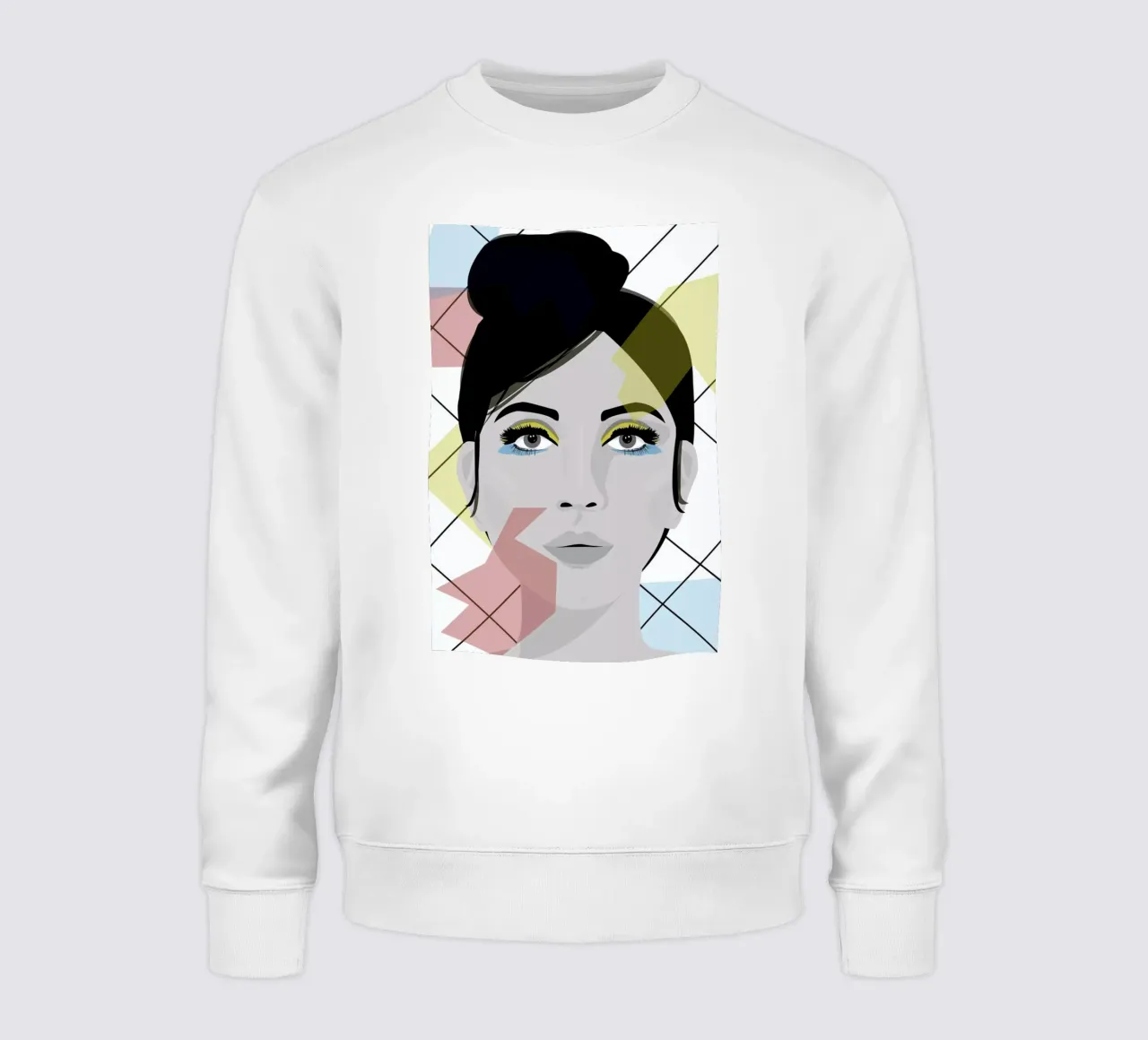 Colour on my face sweatshirt by Ctoft