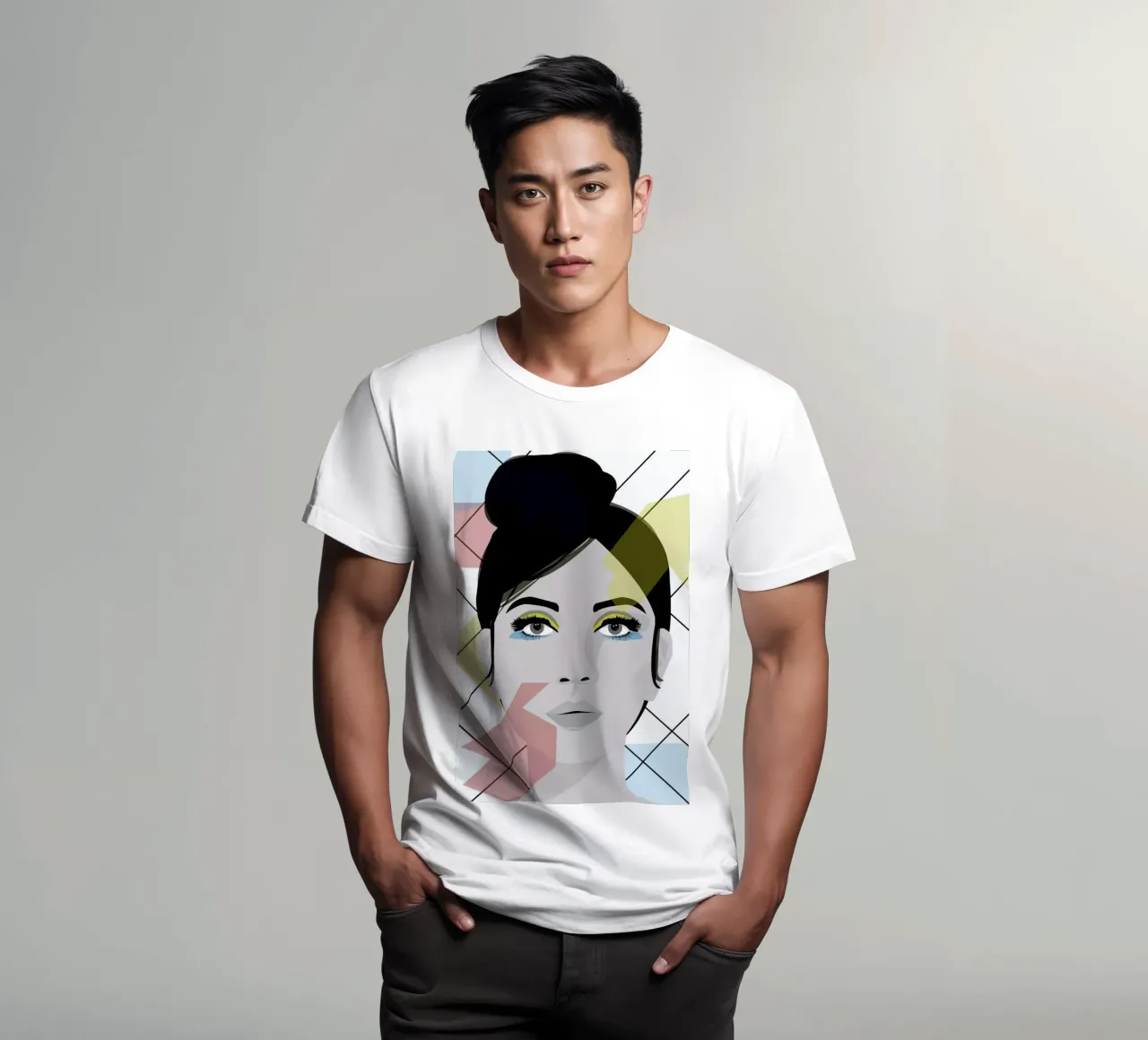 Colour on my face t-shirt da Ctoft