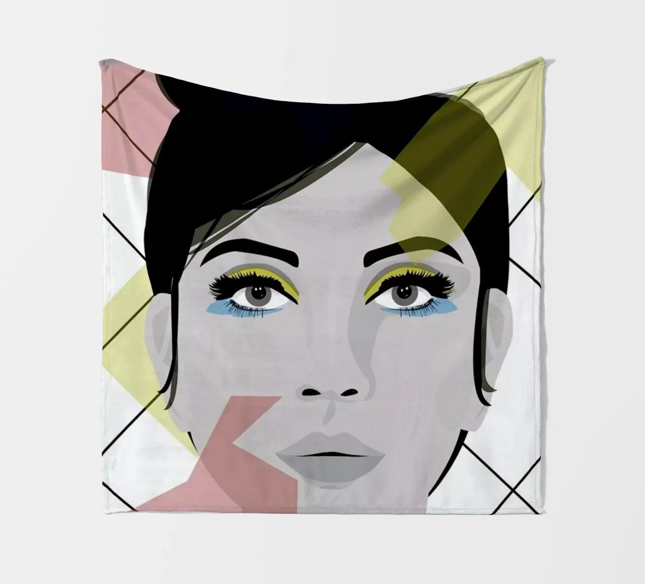 Colour on my face coperta in pile da Ctoft