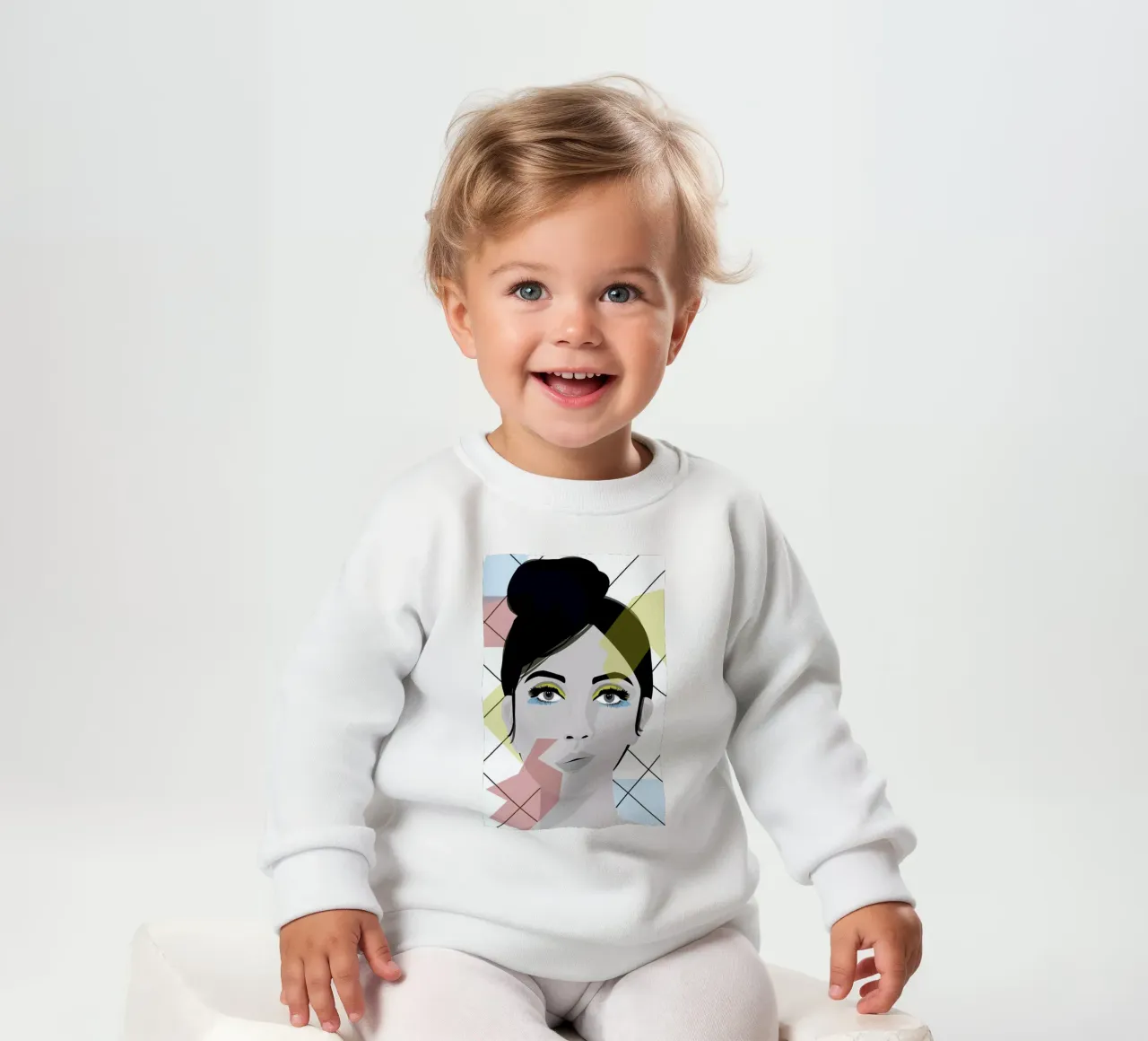 Colour on my face felpa neonato da Ctoft