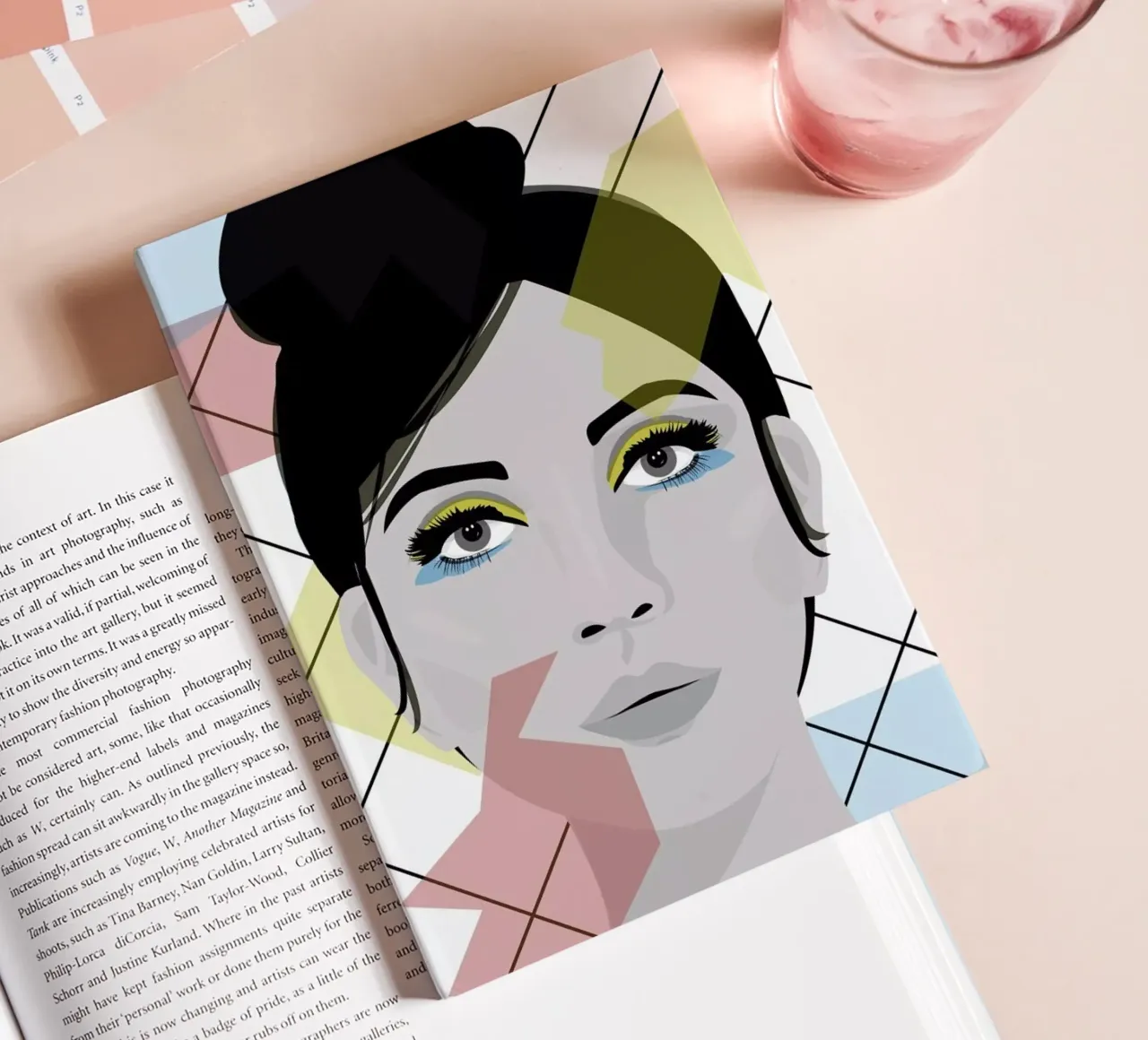 Colour on my face notebook by Ctoft
