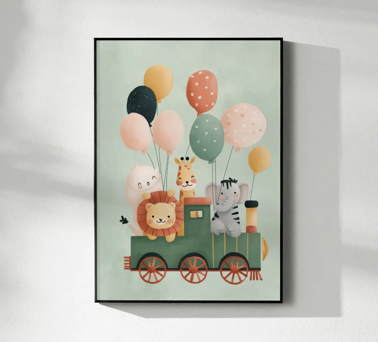 Balloon Train Adventure plexiglass da Kiara