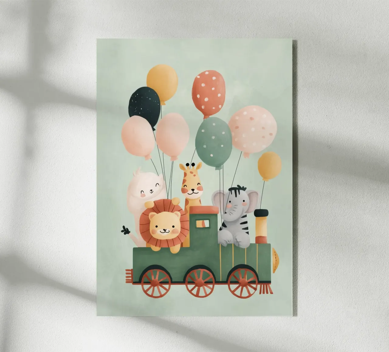 Balloon Train Adventure plexiglass da Kiara