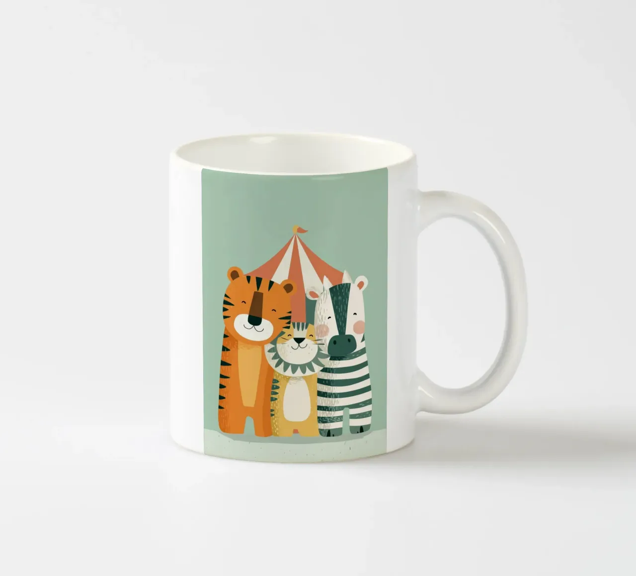 Circus of Friendship keramische mok van Kiara