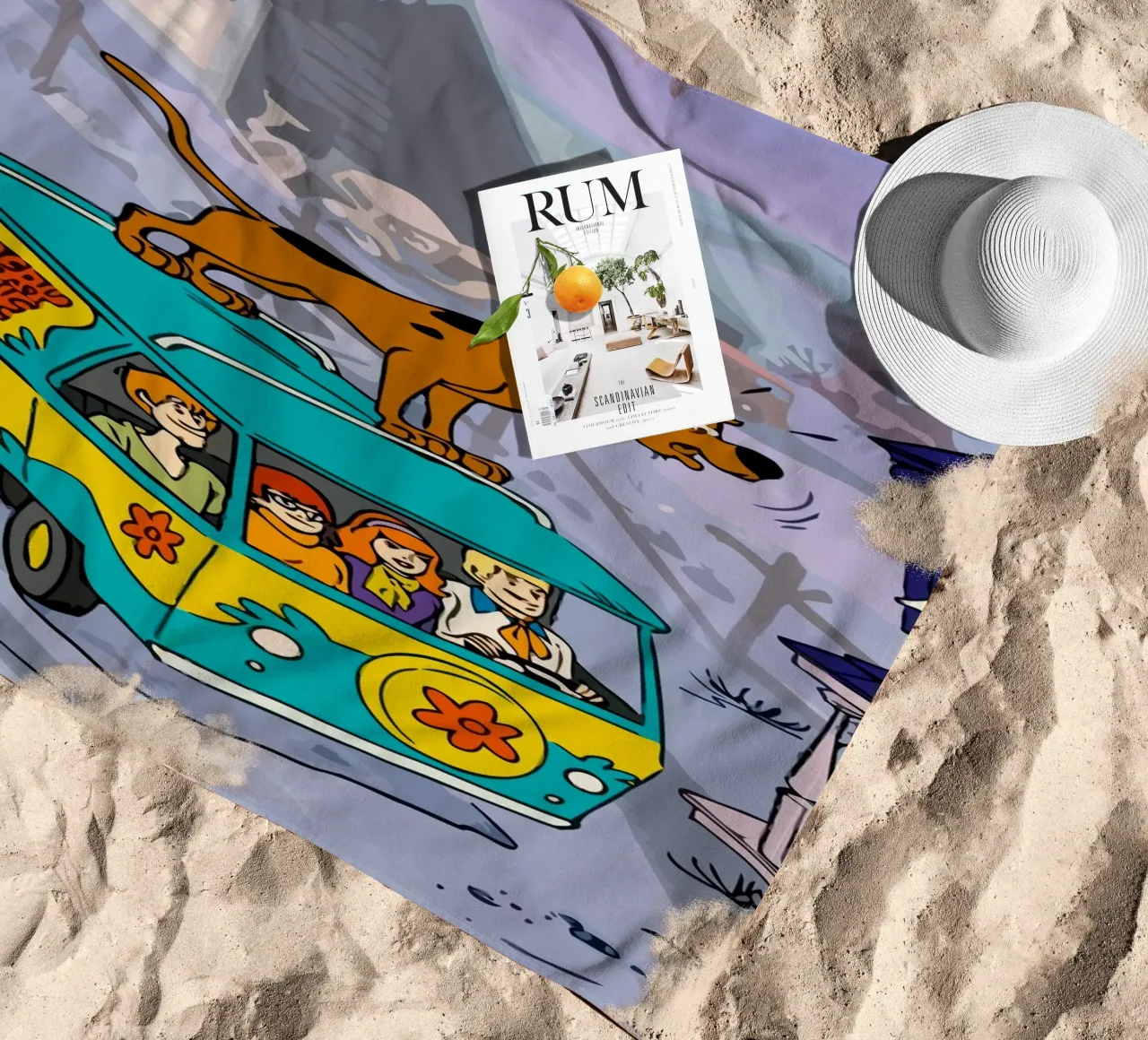 Scooby-Doo telo mare da Dumery Art