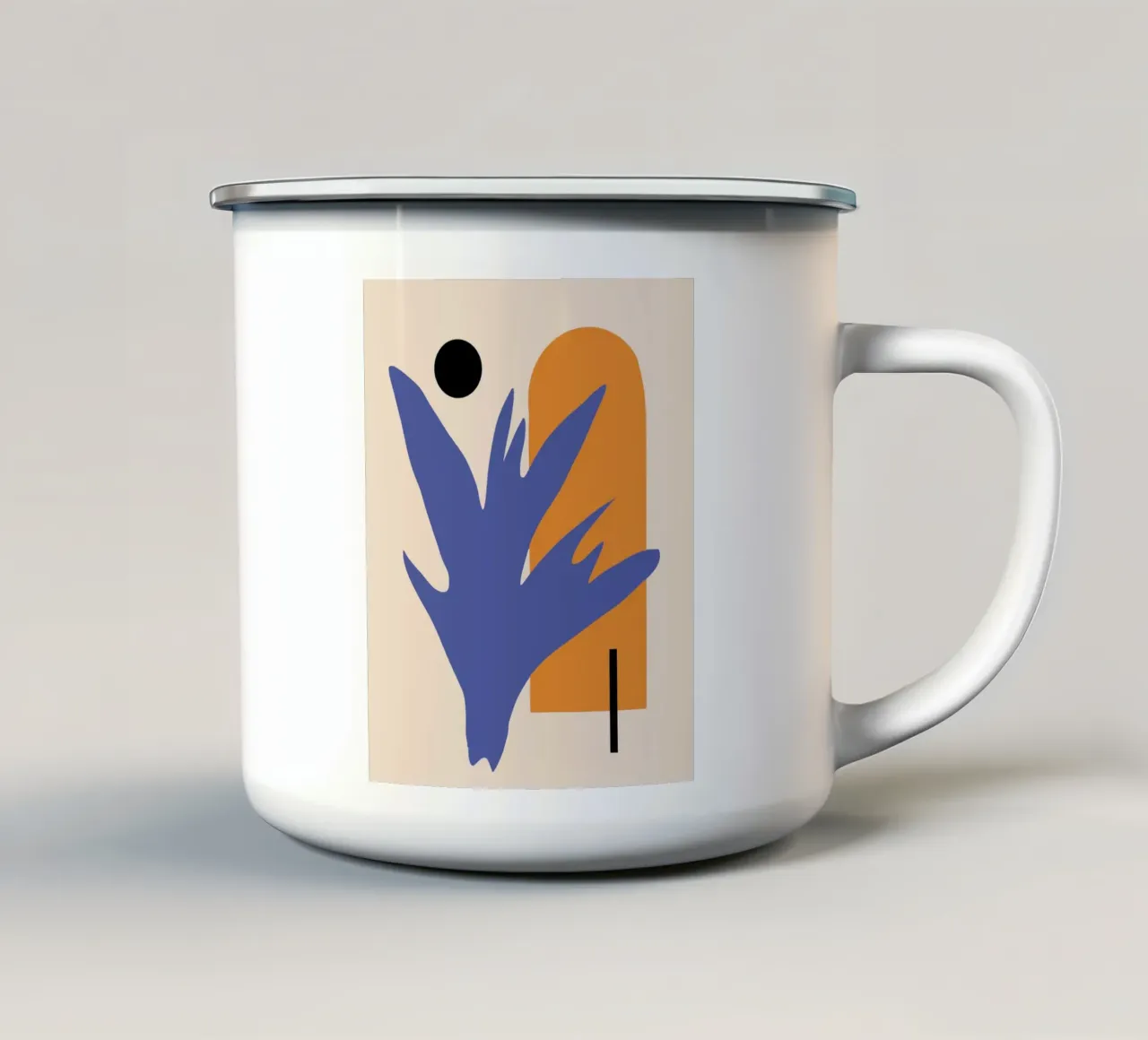 Impianti e interni tazza in smalto da Little Dean