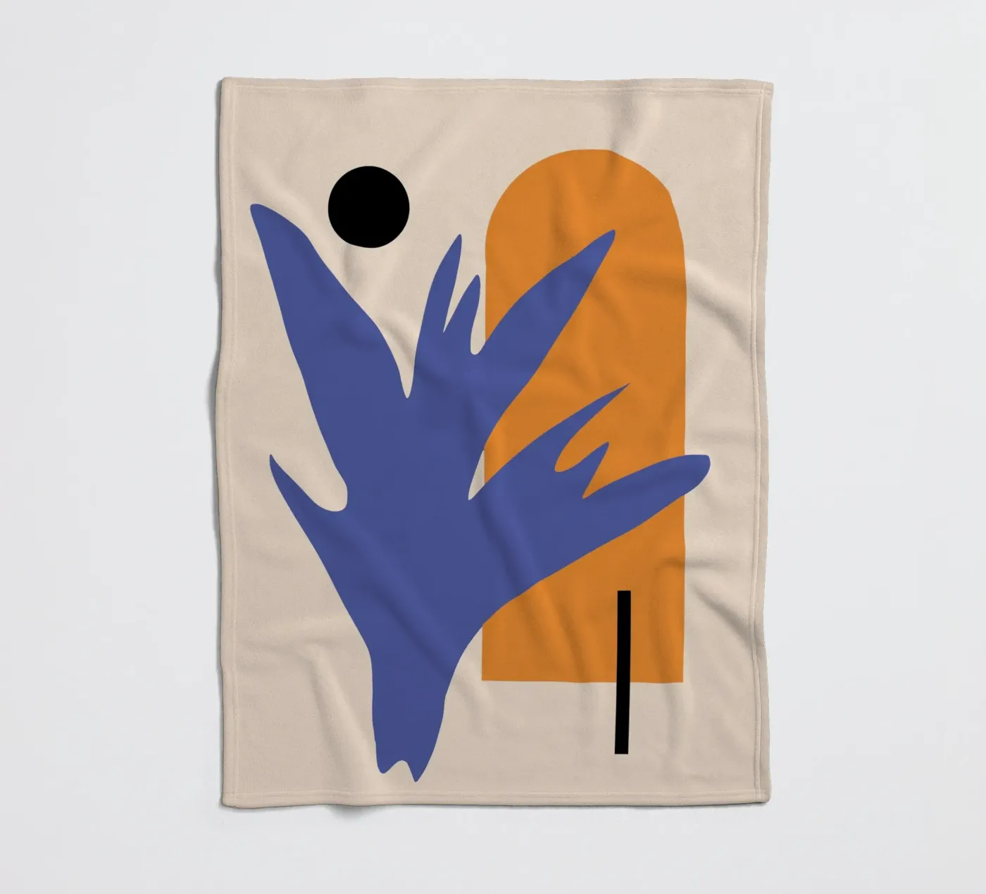 Plant and interior coperta in pile da Little Dean