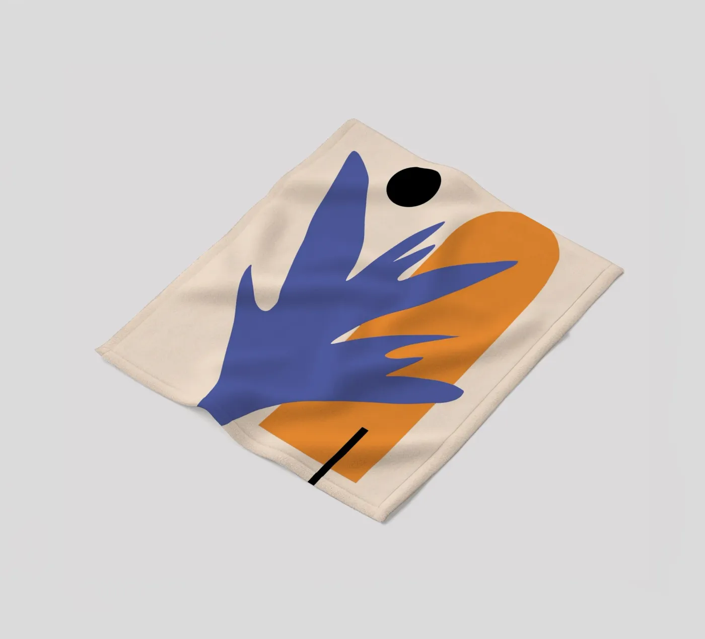 Plant and interior coperta in pile da Little Dean