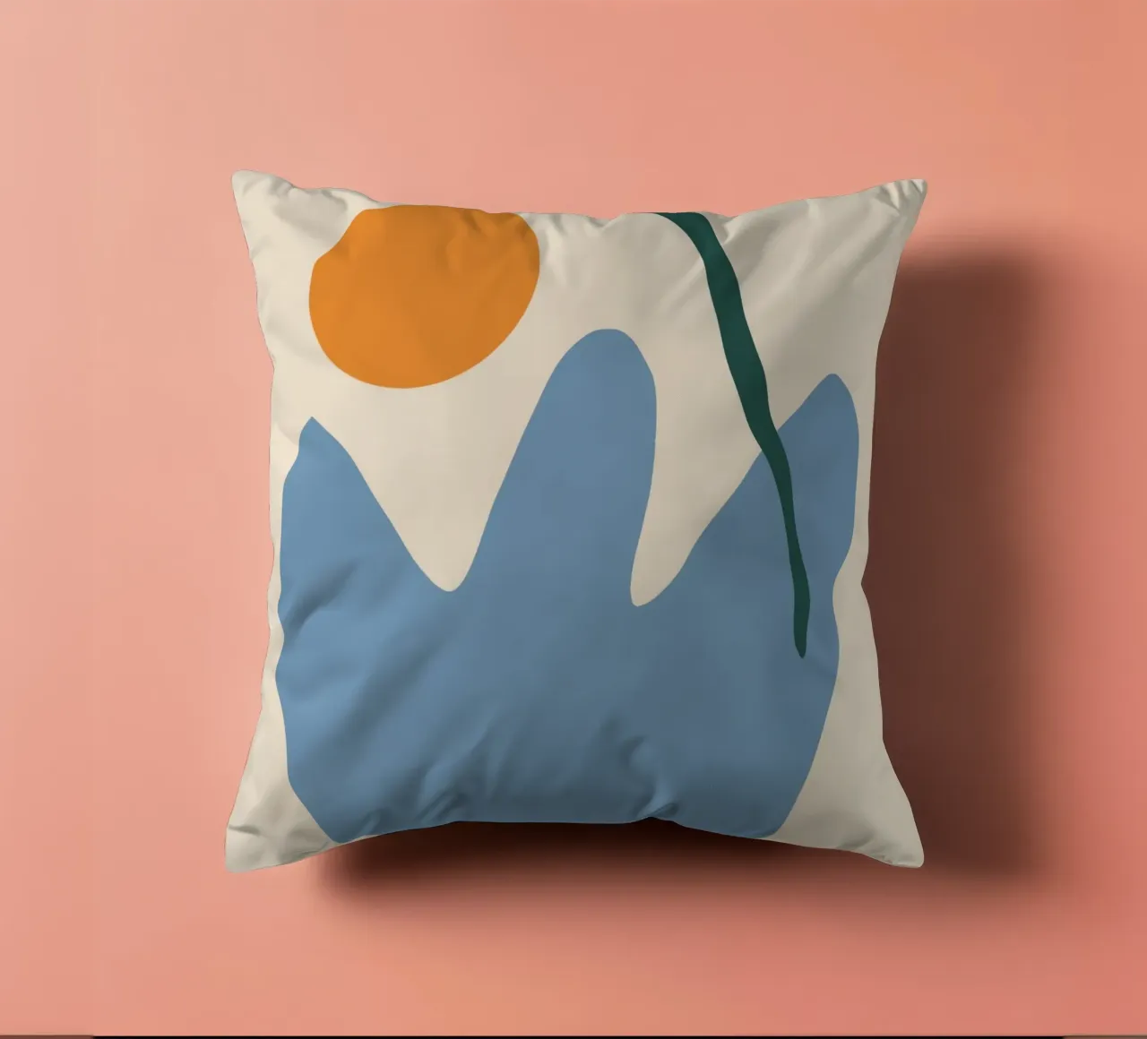 Impianto e sole minimo cuscino da Little Dean