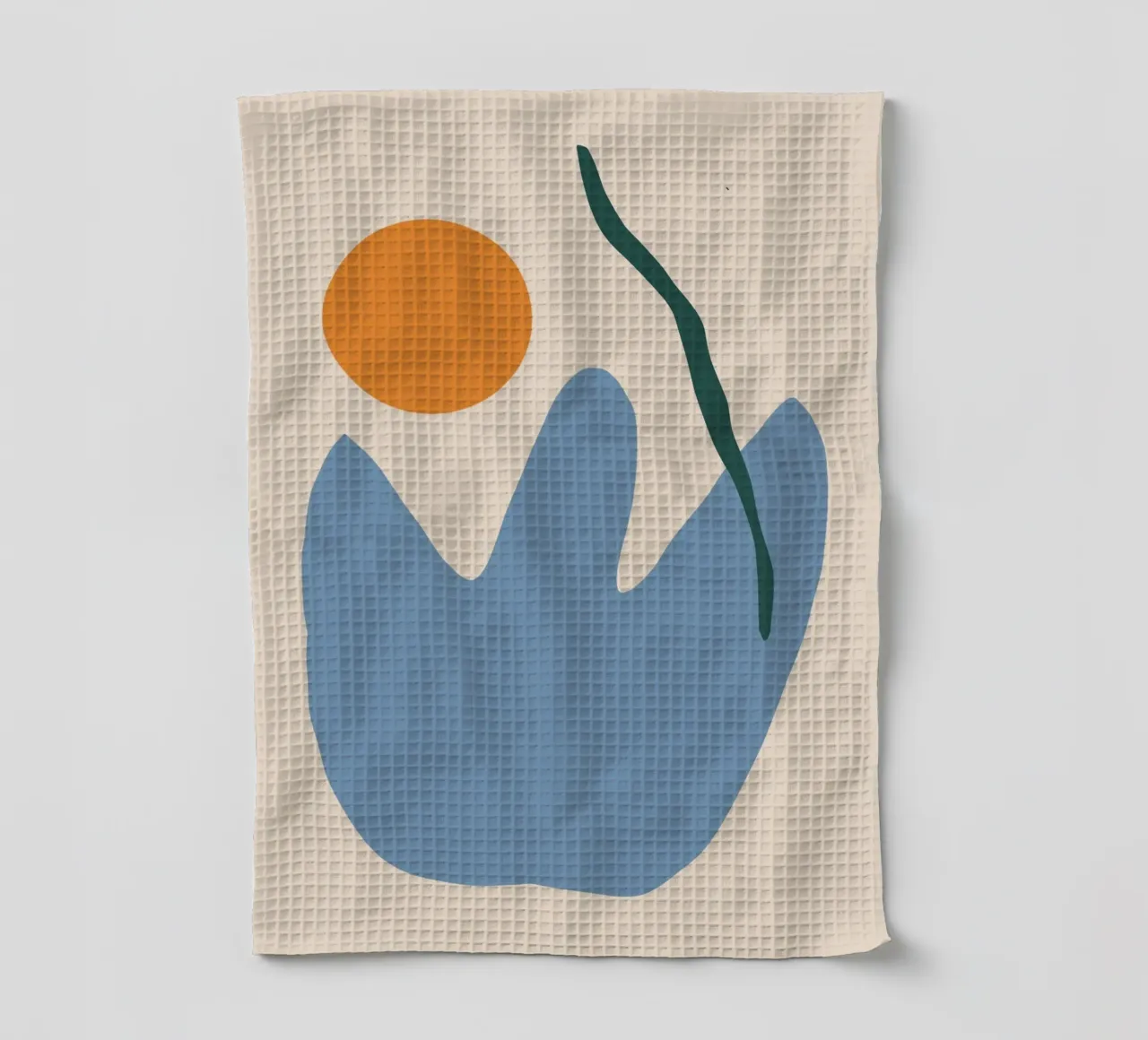Impianto e sole minimo canovaccio da cucina da Little Dean