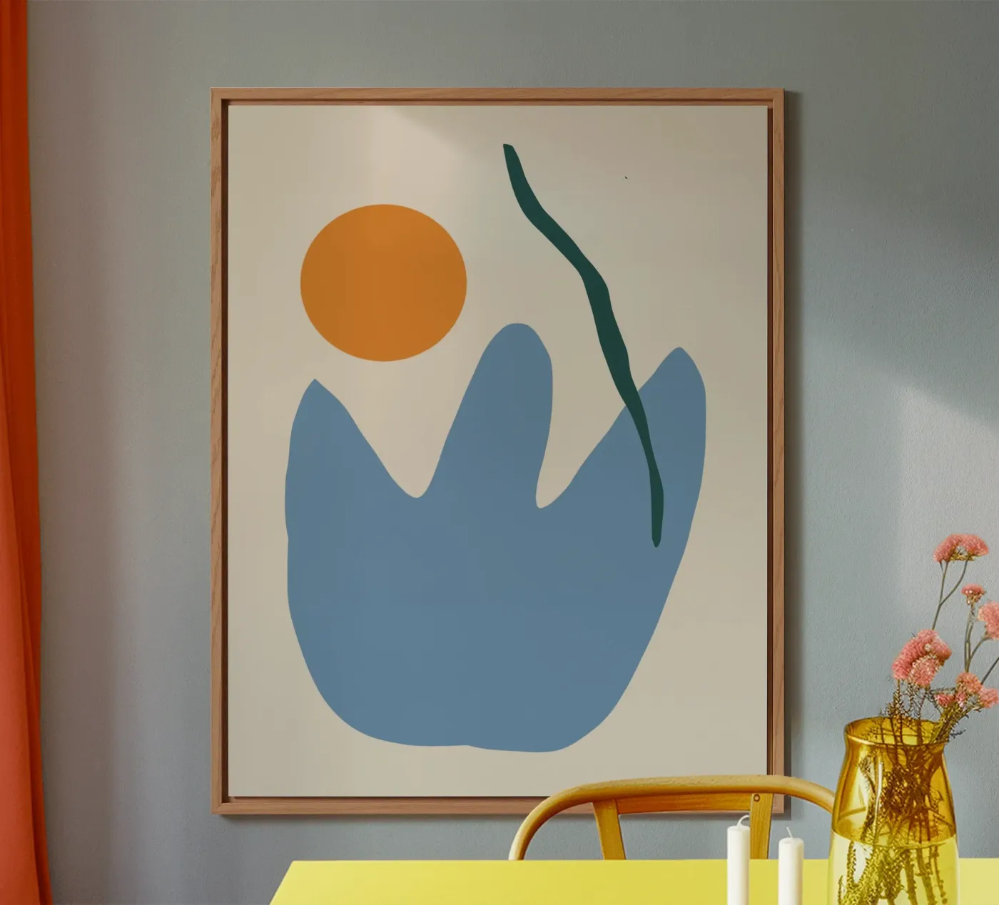 Impianto e sole minimo alluminio dibond da Little Dean