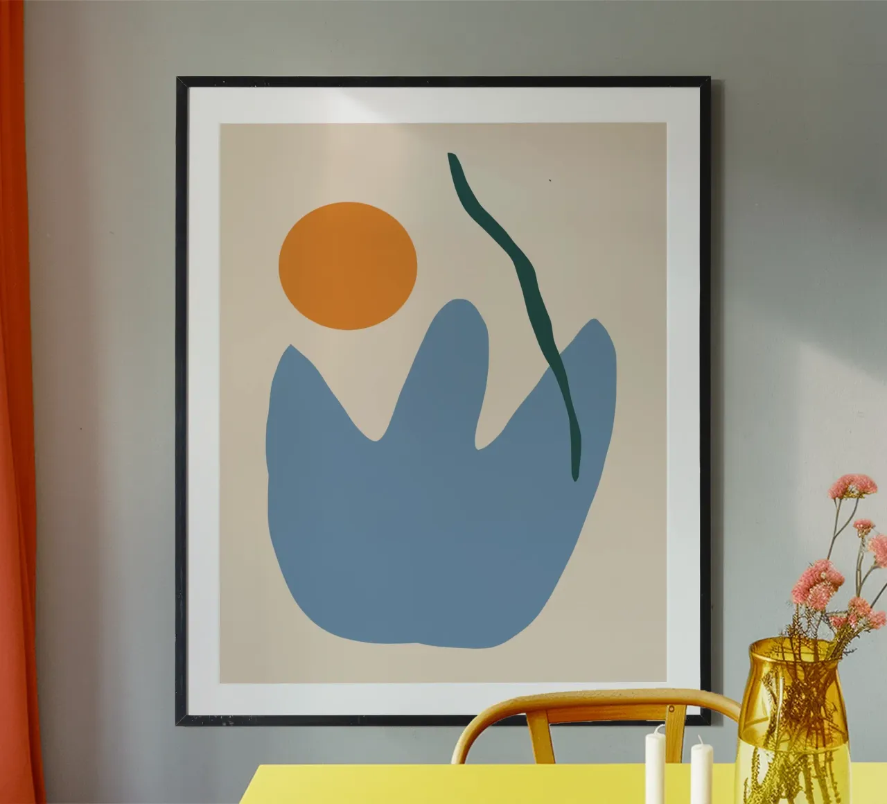 Impianto e sole minimo poster da Little Dean