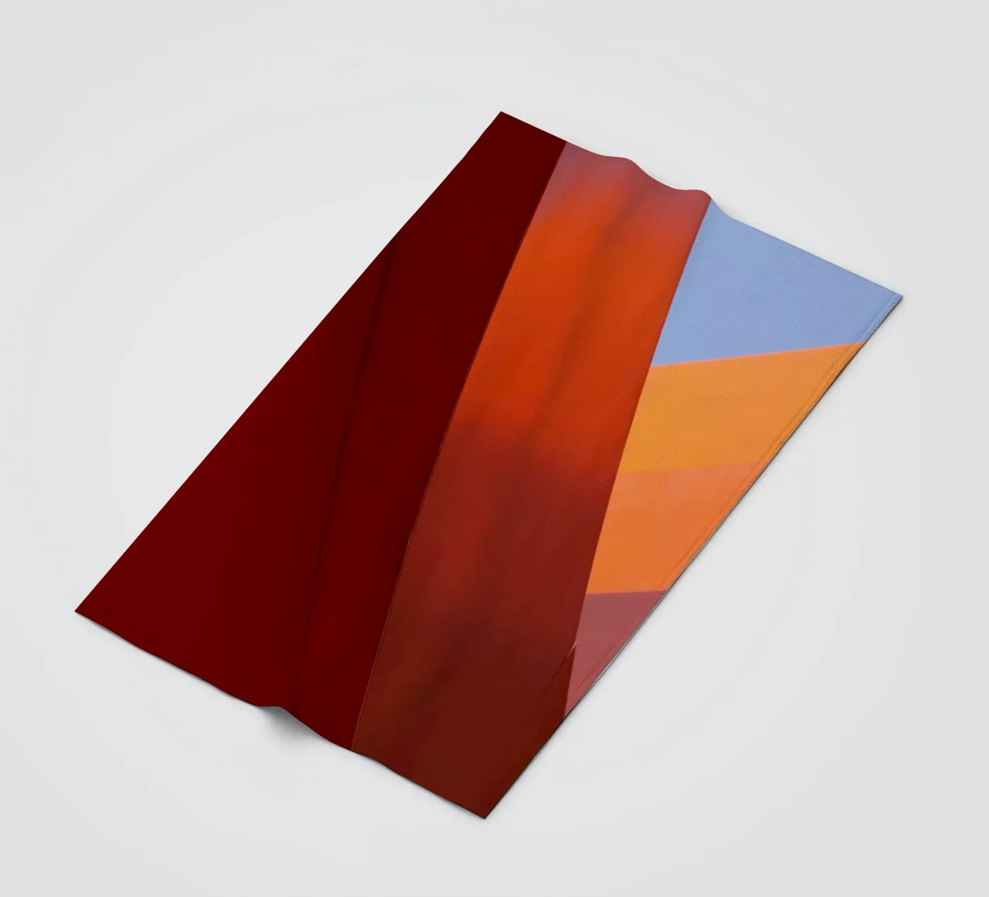 Flow #1 fleece blanket by Tal Paz-Fridman