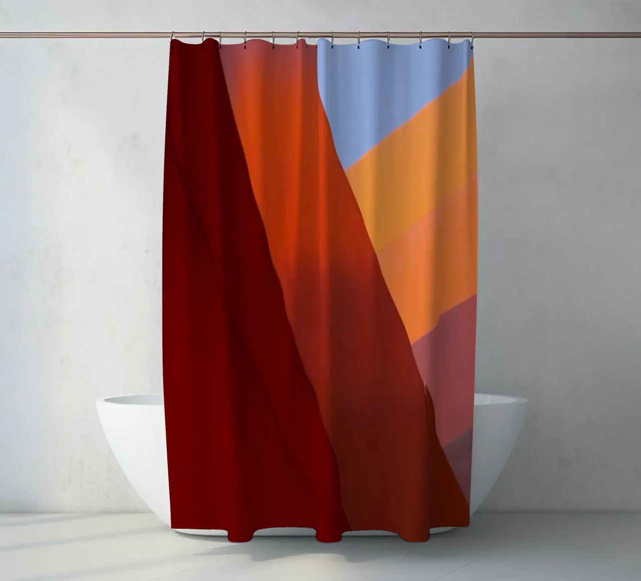 Flux #1 rideau de douche de Tal Paz-Fridman