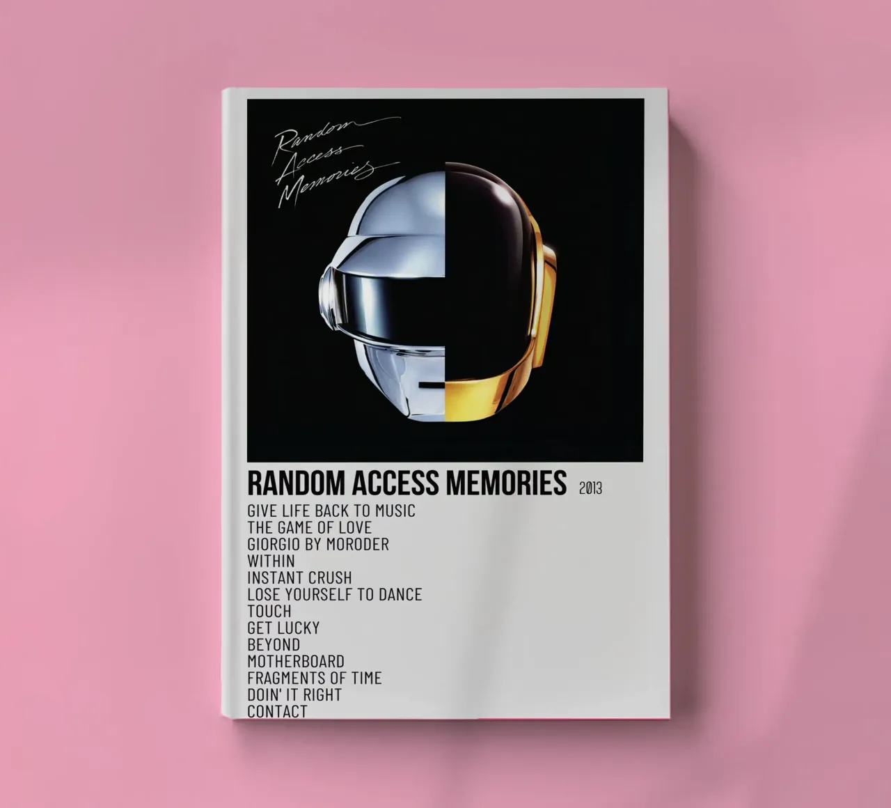 Daft Punk Random Access Memories notebook by Roronoa7