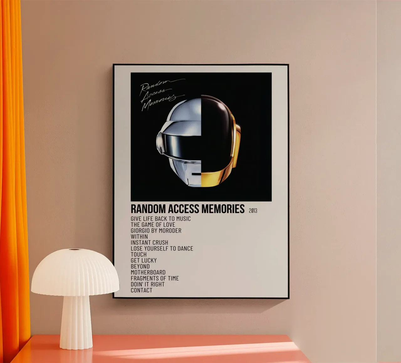 Daft Punk Random Access Memories plexiglass da Roronoa7