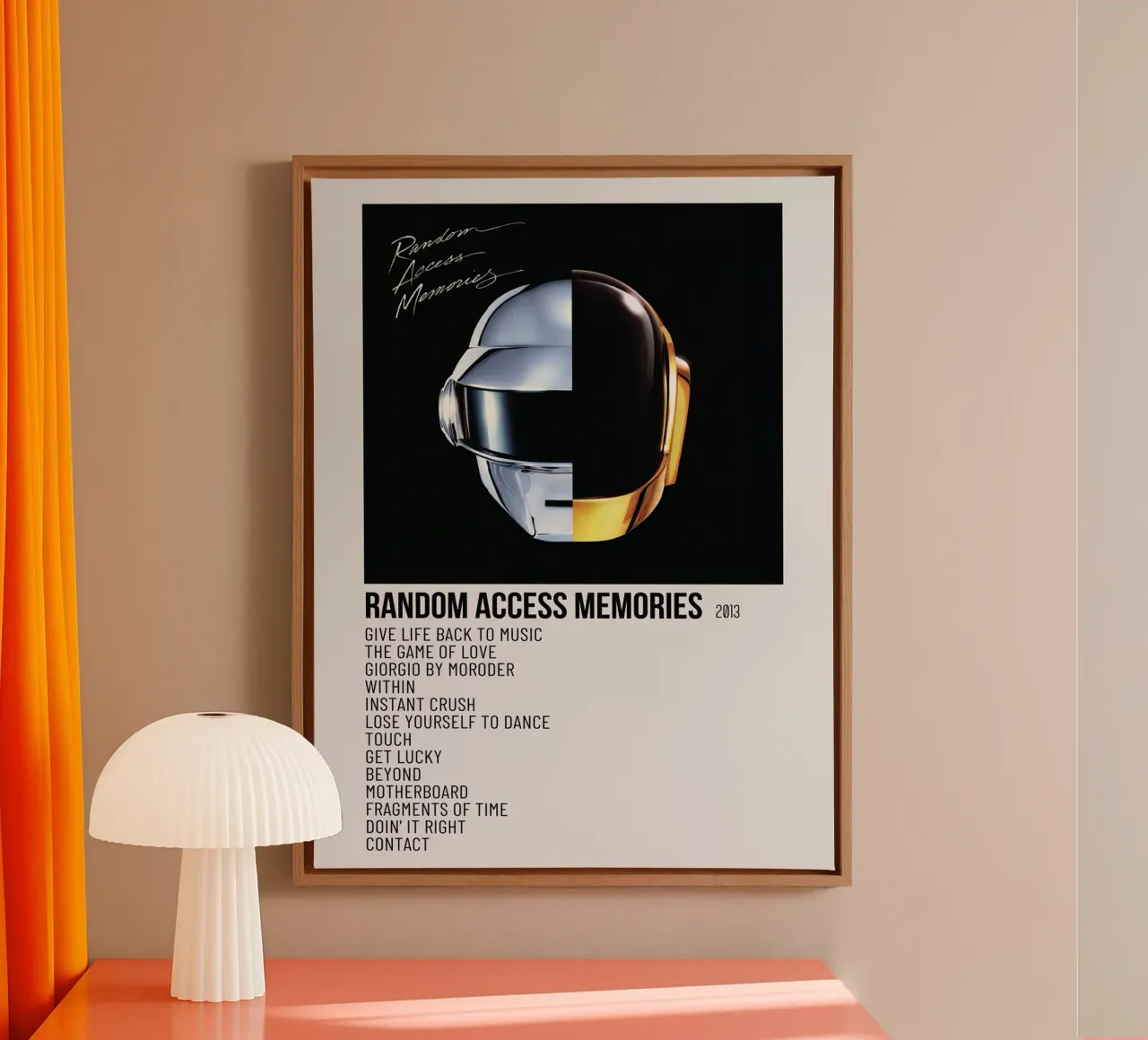 Daft Punk Random Access Memories tela da Roronoa7