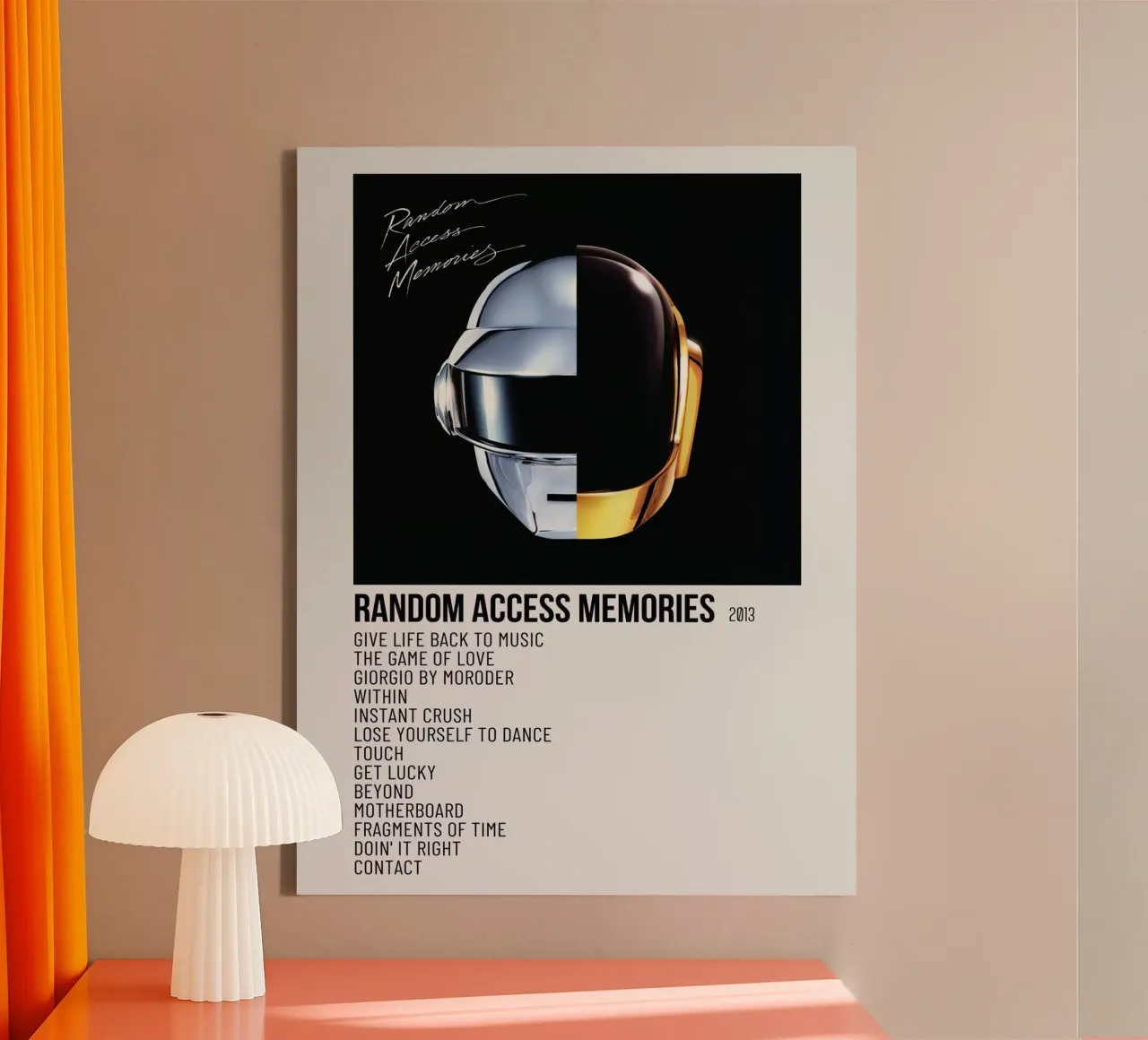 Daft Punk Random Access Memories tela da Roronoa7