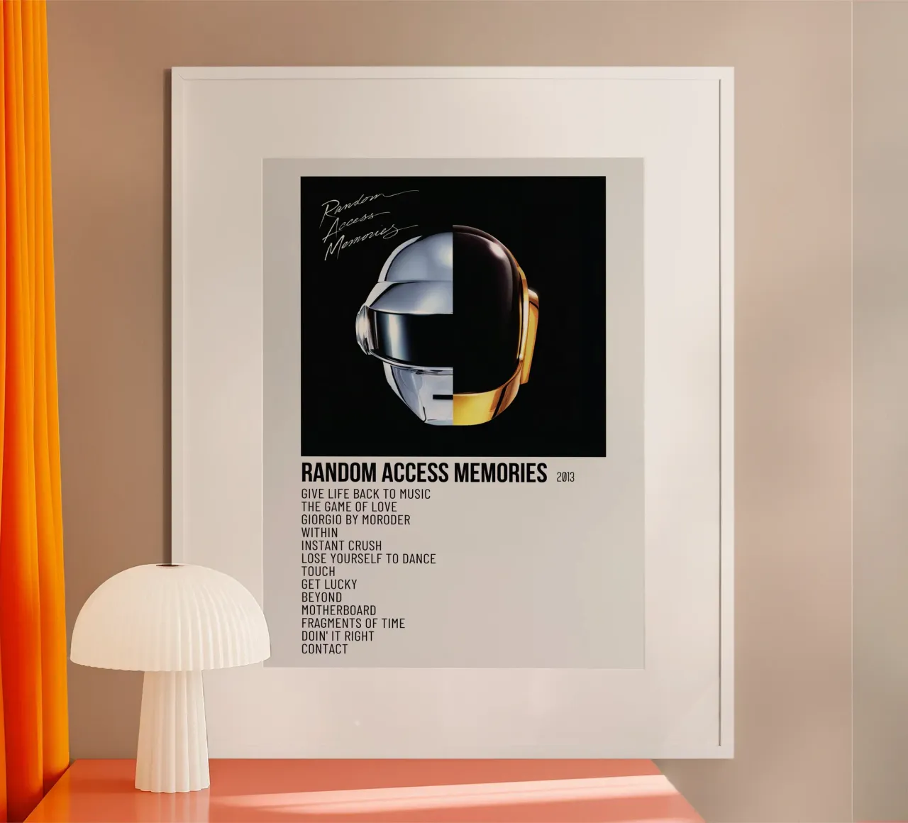 Daft Punk Random Access Memories carta hahnemühle da Roronoa7