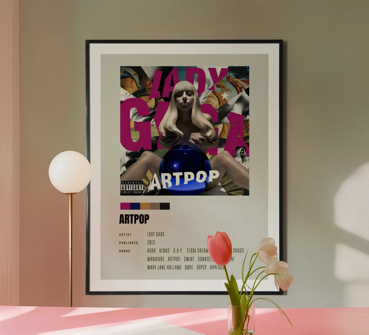 Lady Gaga Art Pop poster da Roronoa7