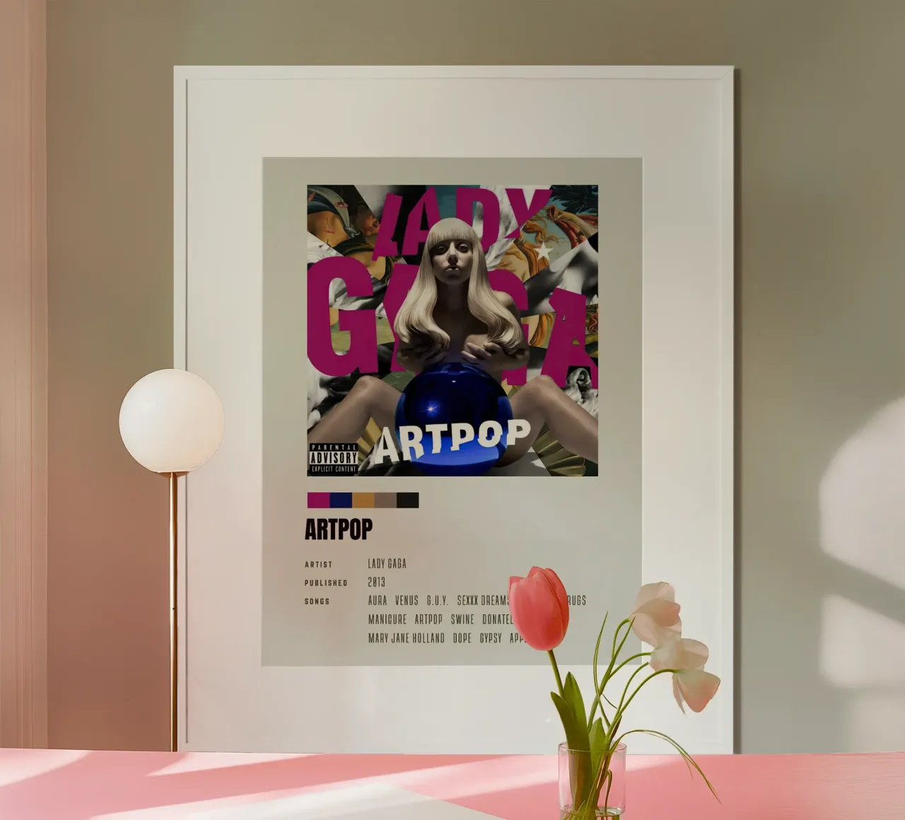 Lady Gaga Art Pop poster da Roronoa7