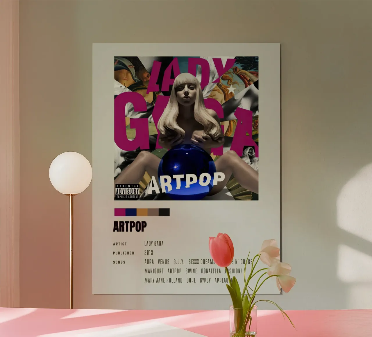 Lady Gaga Art Pop poster da Roronoa7