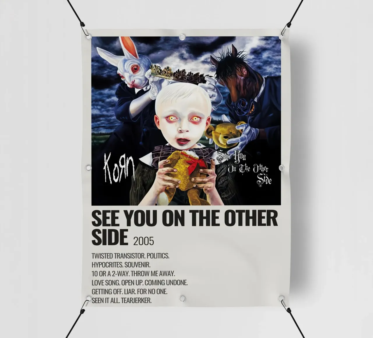 Korn See You On Other Side telo in pvc da Roronoa7