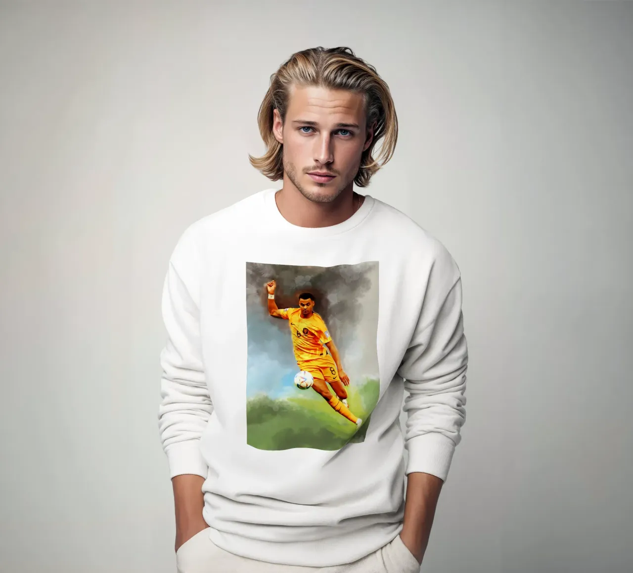 Cody Gakpo Giocatore di calcio olandese felpa da Lembayung art