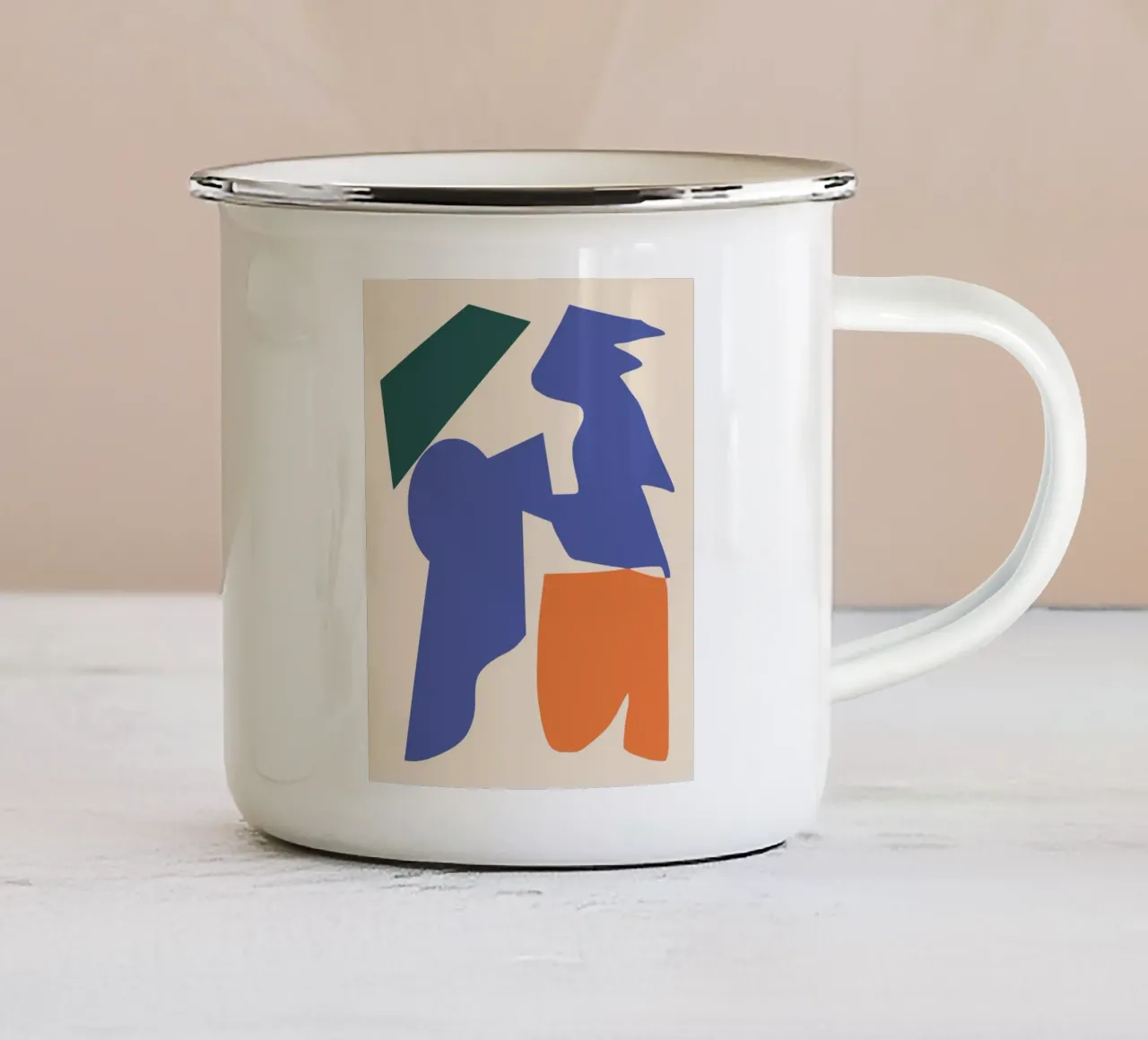 Tagliare tazza in smalto da Little Dean