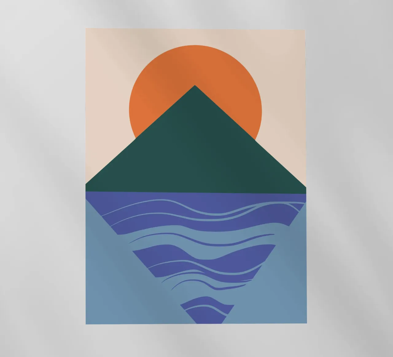 Missing reflection Backlit Folie von Little Dean