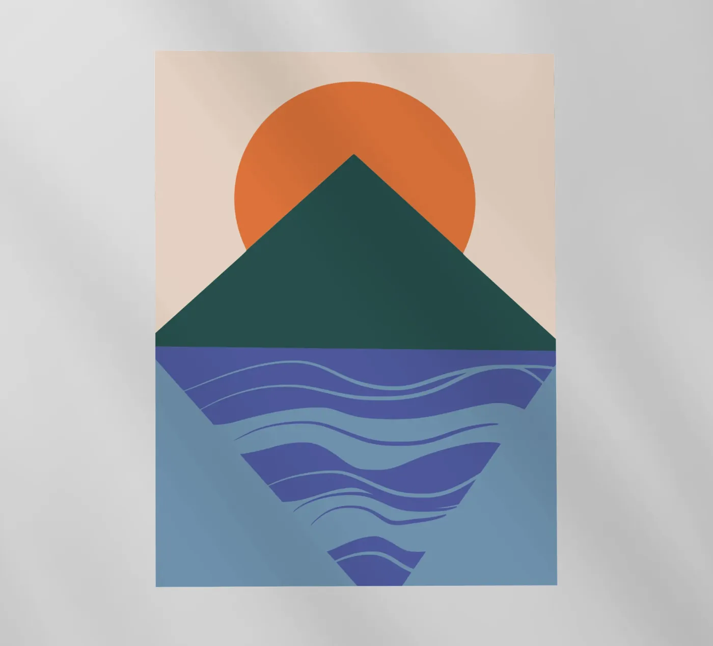 Missing reflection backlit folie van Little Dean