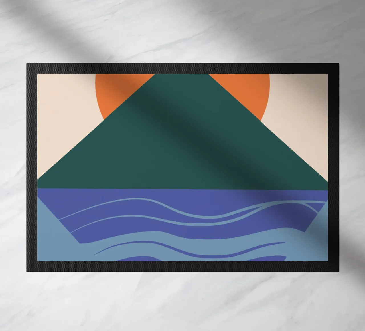 Missing reflection doormat by Little Dean