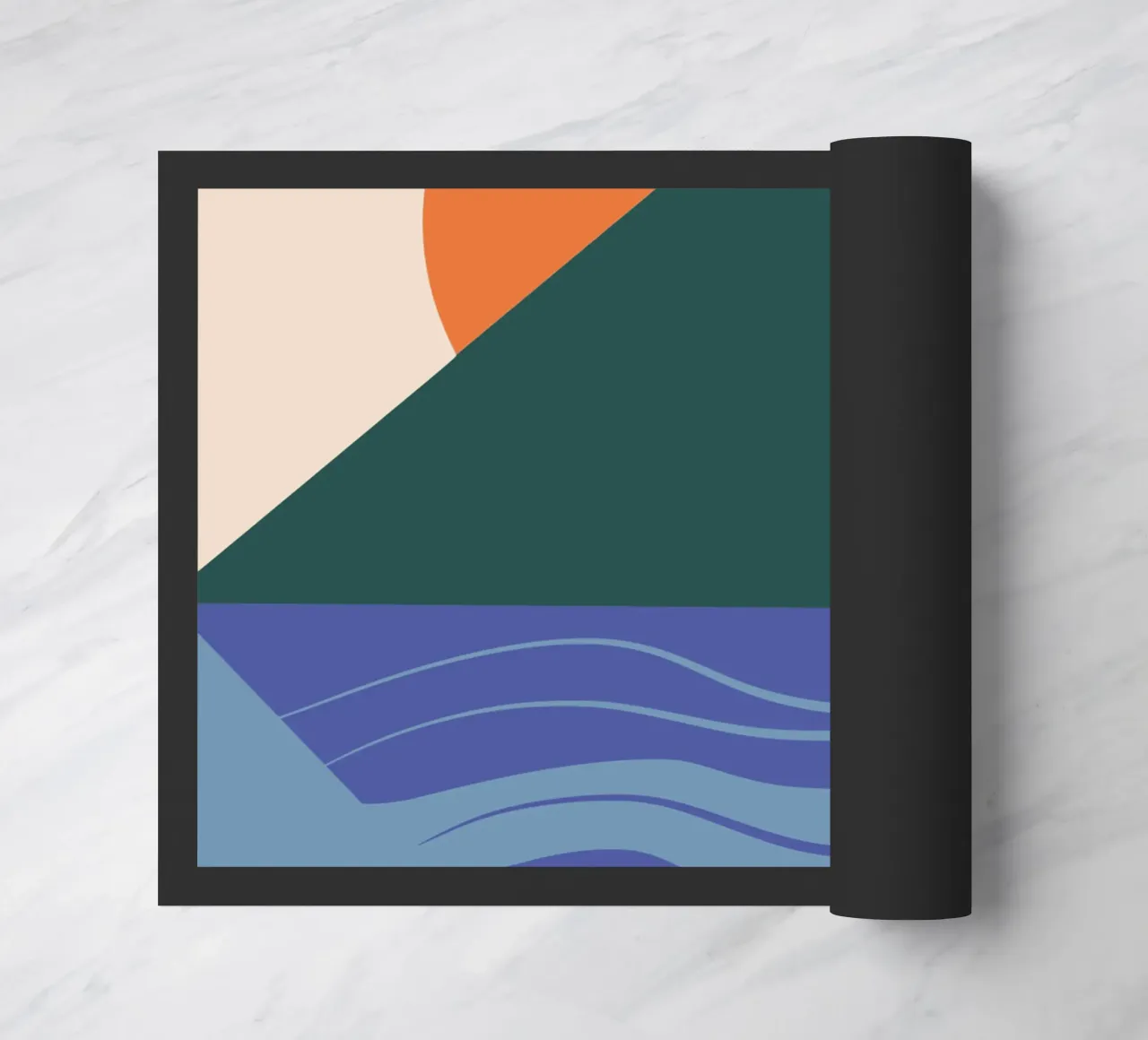 Missing reflection doormat by Little Dean