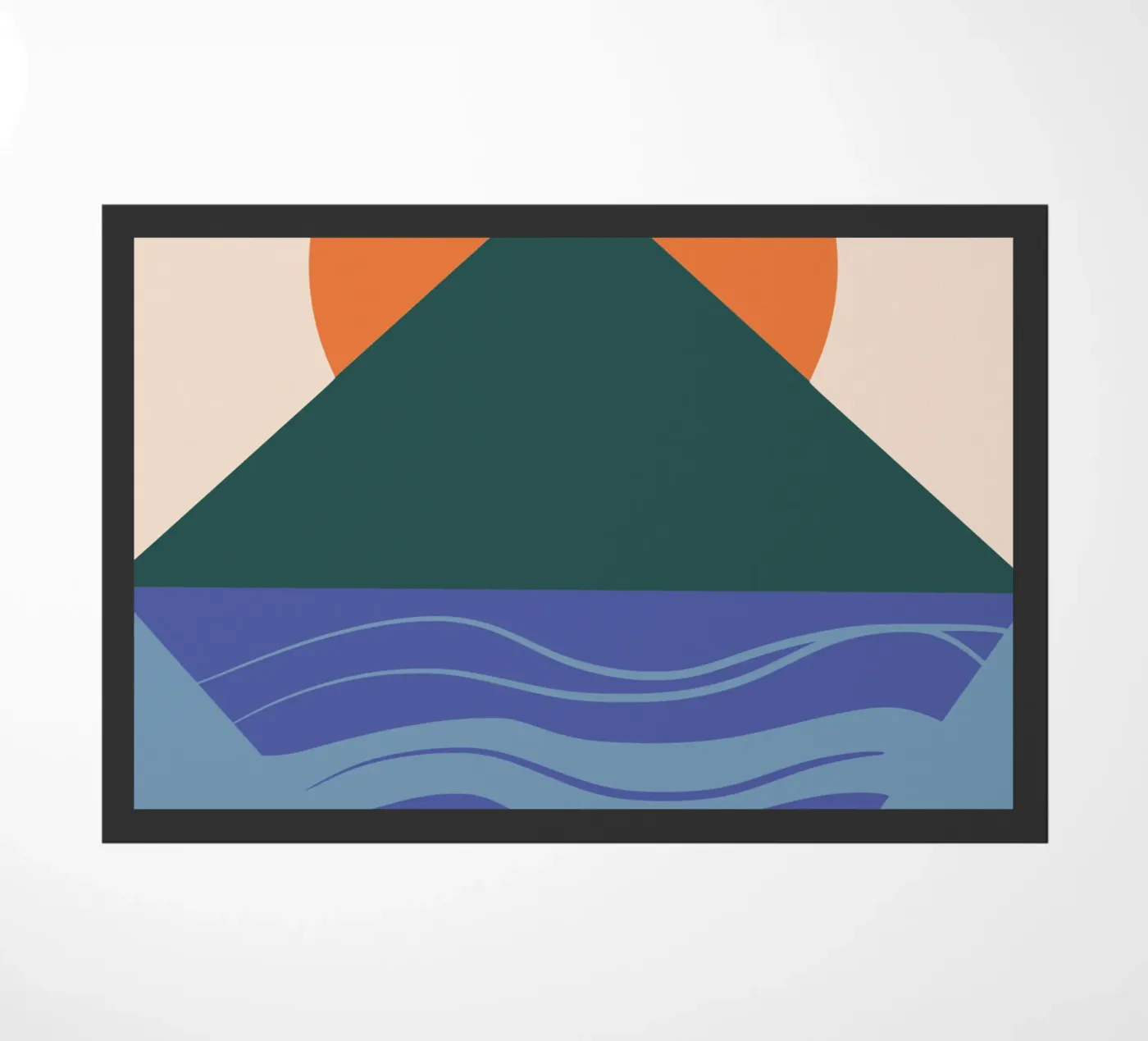 Missing reflection Fußmatte von Little Dean