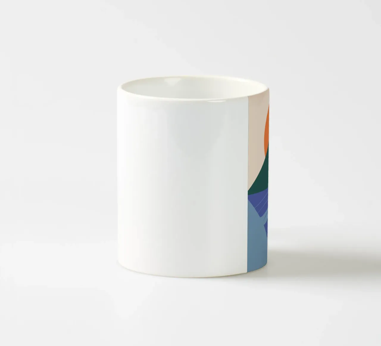 Missing reflection ceramic mug by Little Dean
