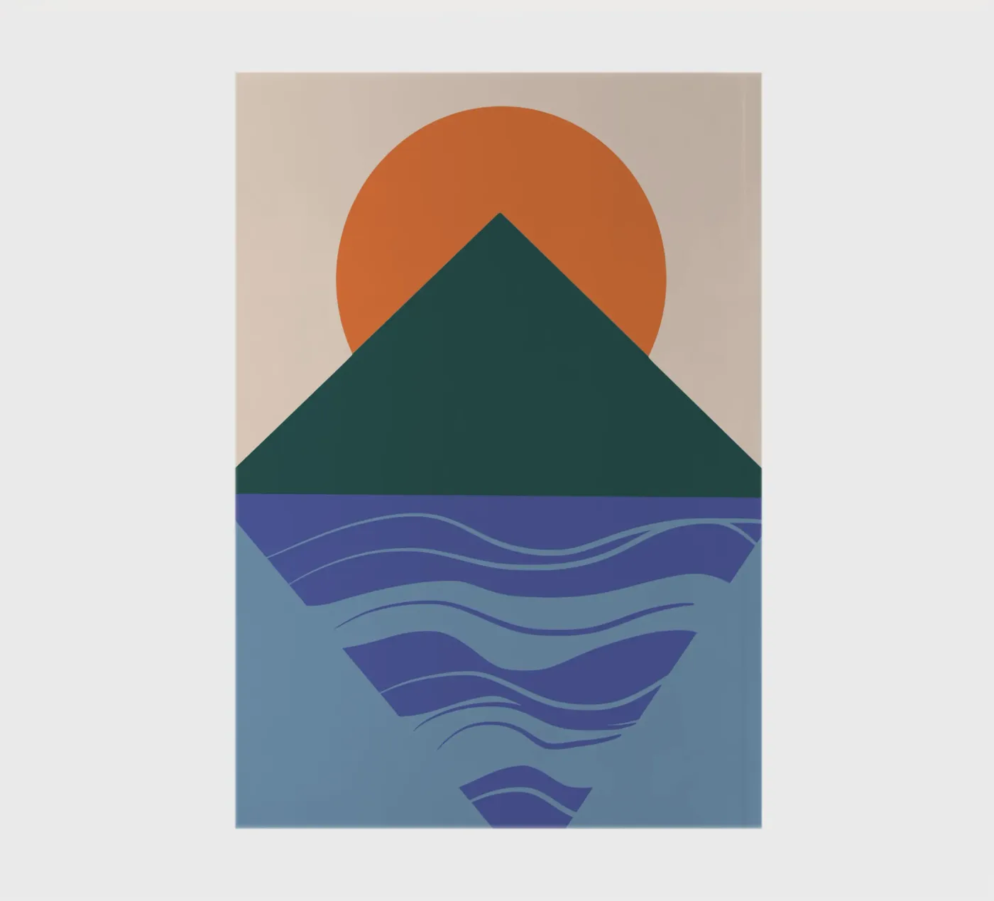 Missing reflection Notizbuch von Little Dean