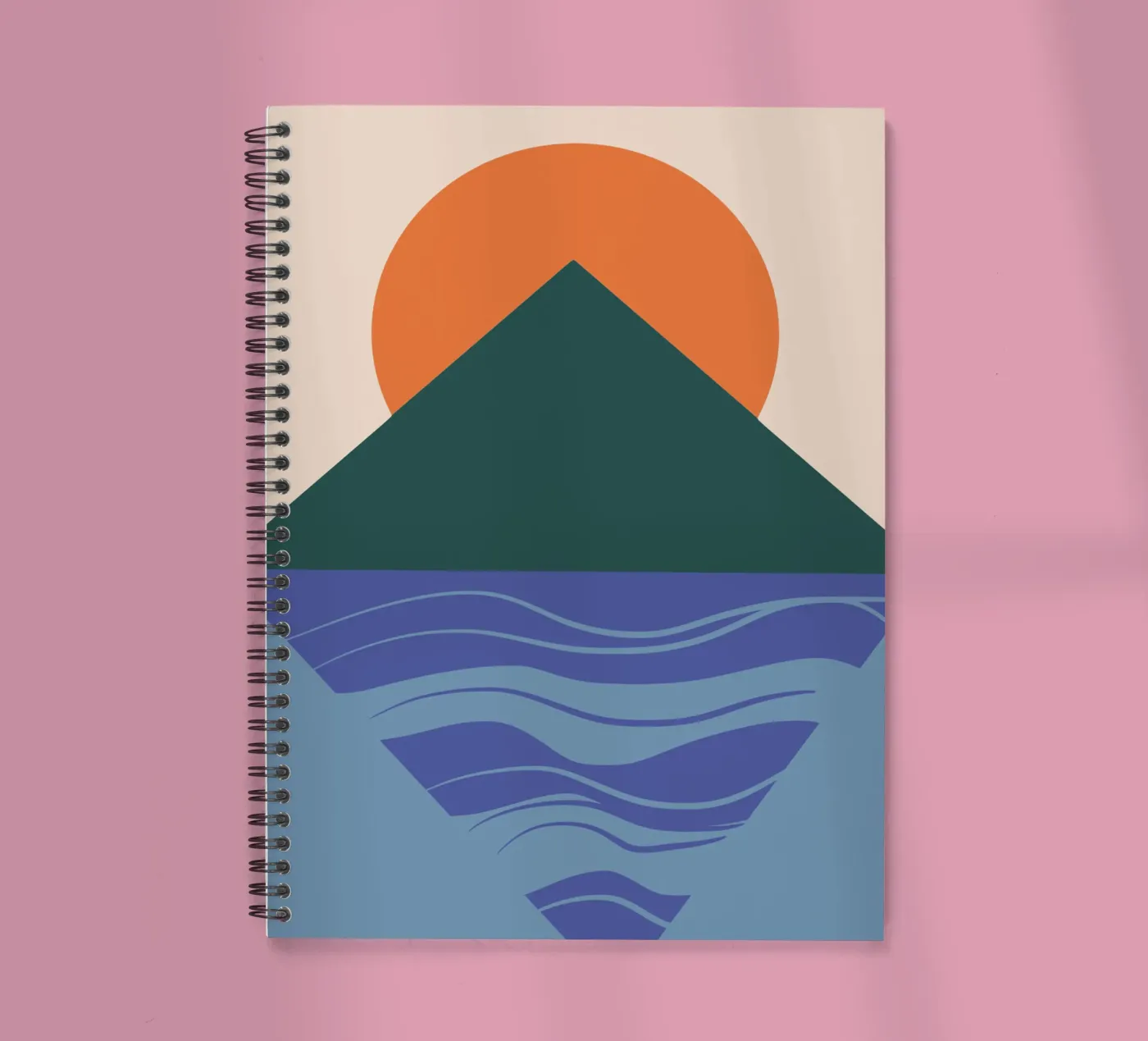 Missing reflection spiral notebook by Little Dean