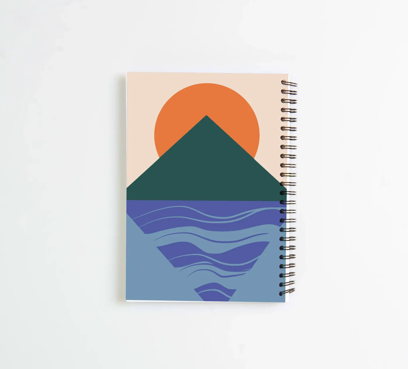 Missing reflection spiral notebook by Little Dean