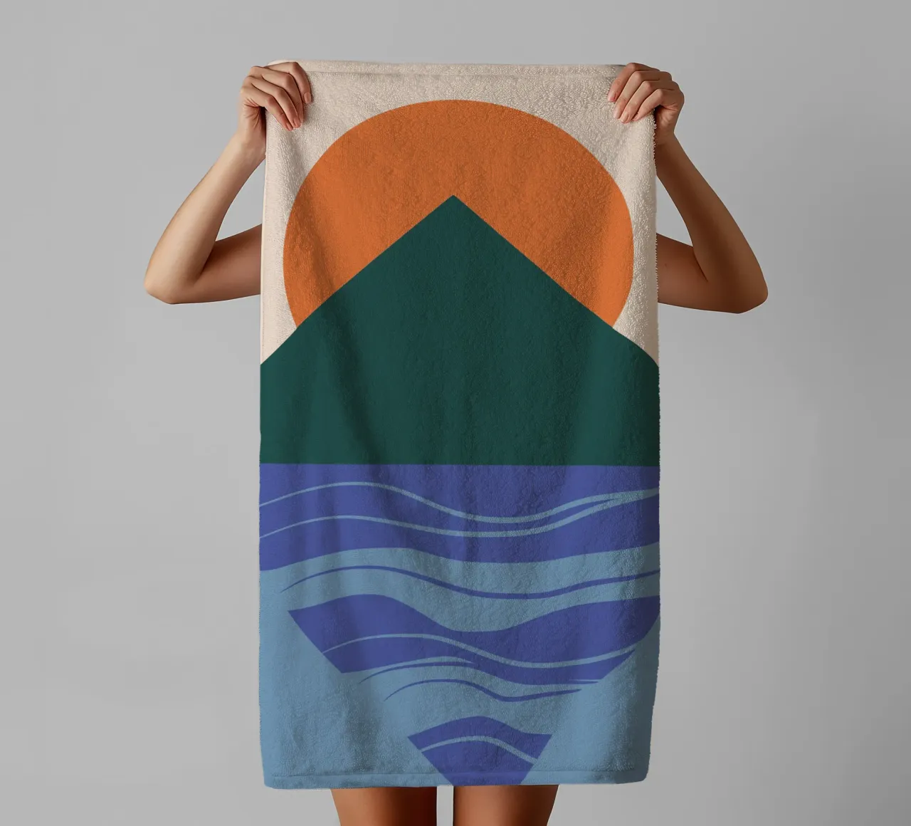 Missing reflection towel by Little Dean