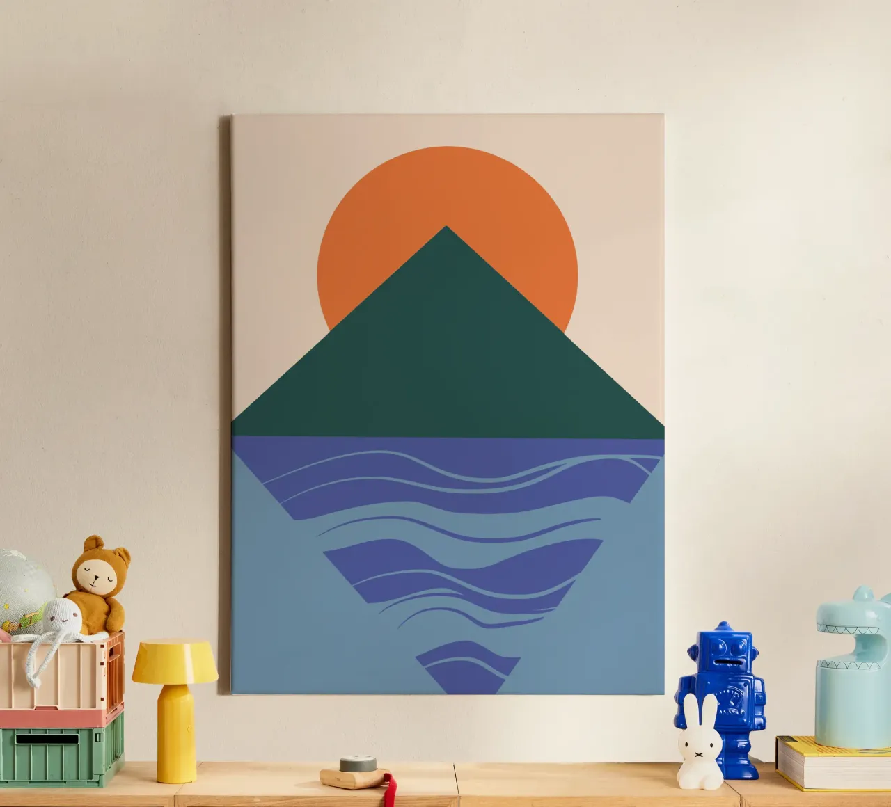 Missing reflection canvas by Little Dean