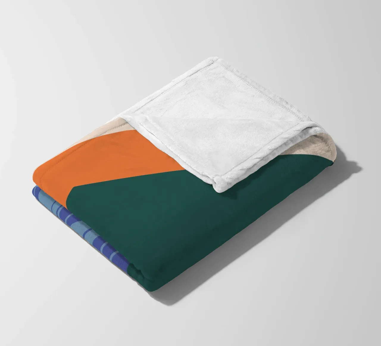 Missing reflection fleece blanket by Little Dean