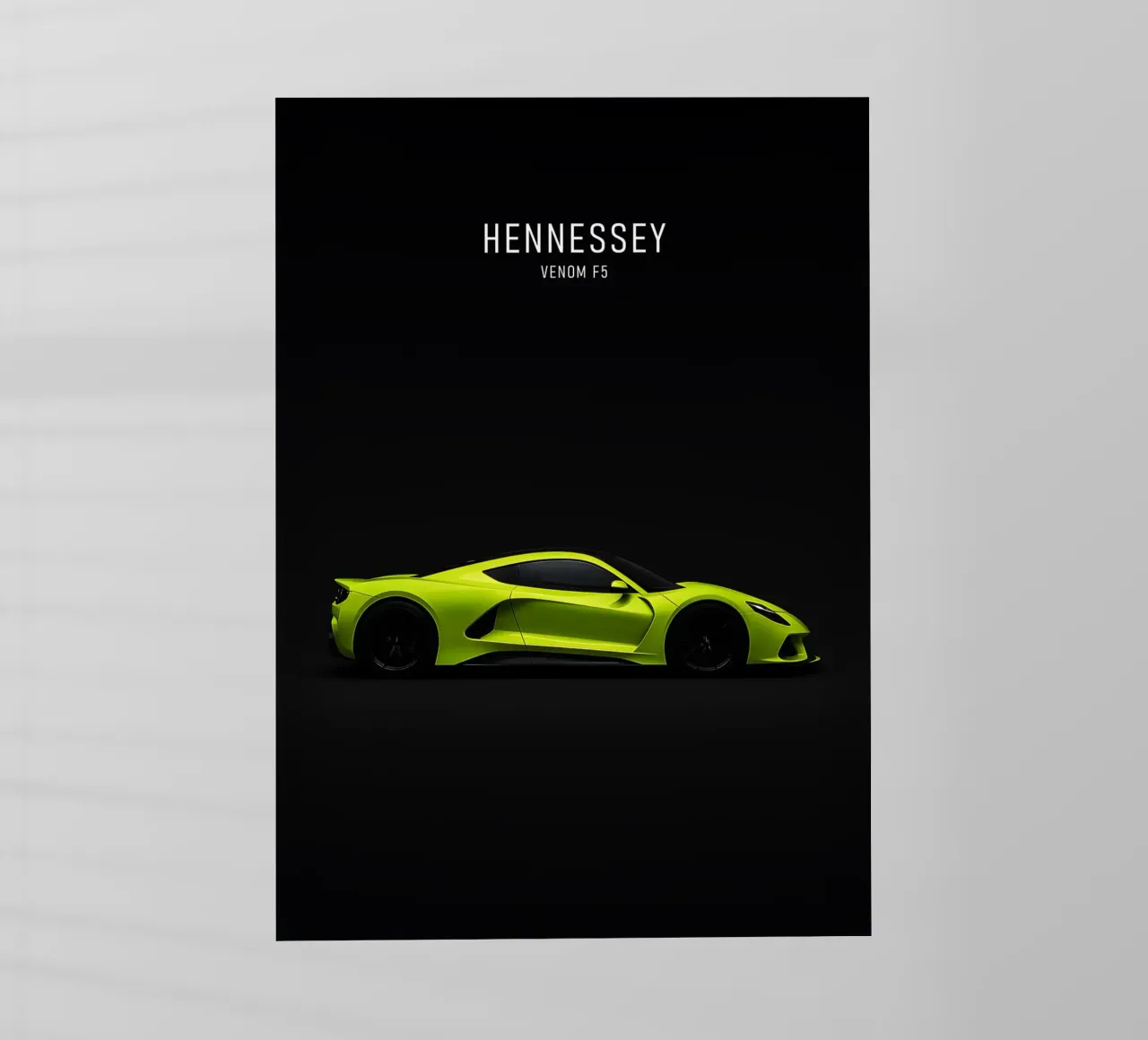 HENNESSEY VENOM F5 pellicola backlit da AlexAuto