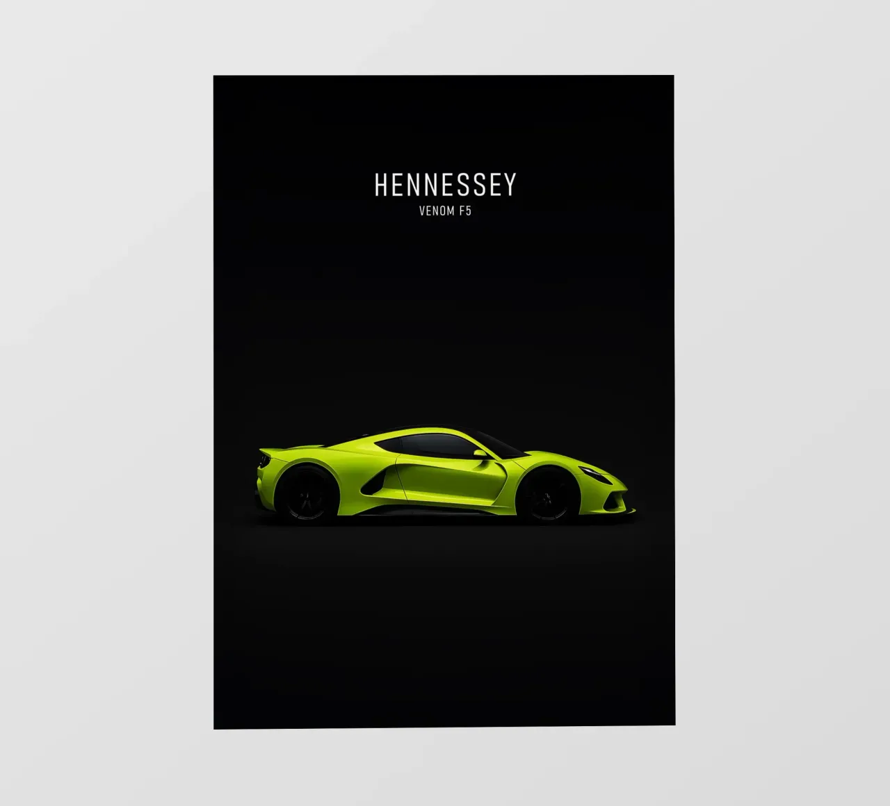 HENNESSEY VENOM F5 pellicola backlit da AlexAuto