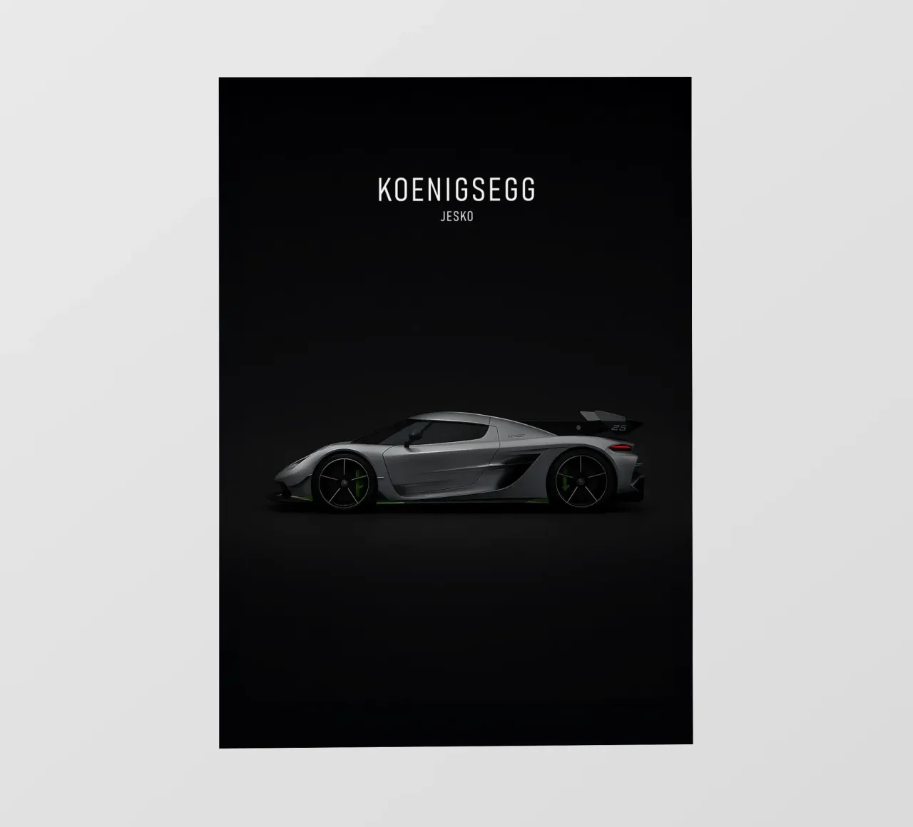 Koenigsegg Jesko telo in pvc da AlexAuto