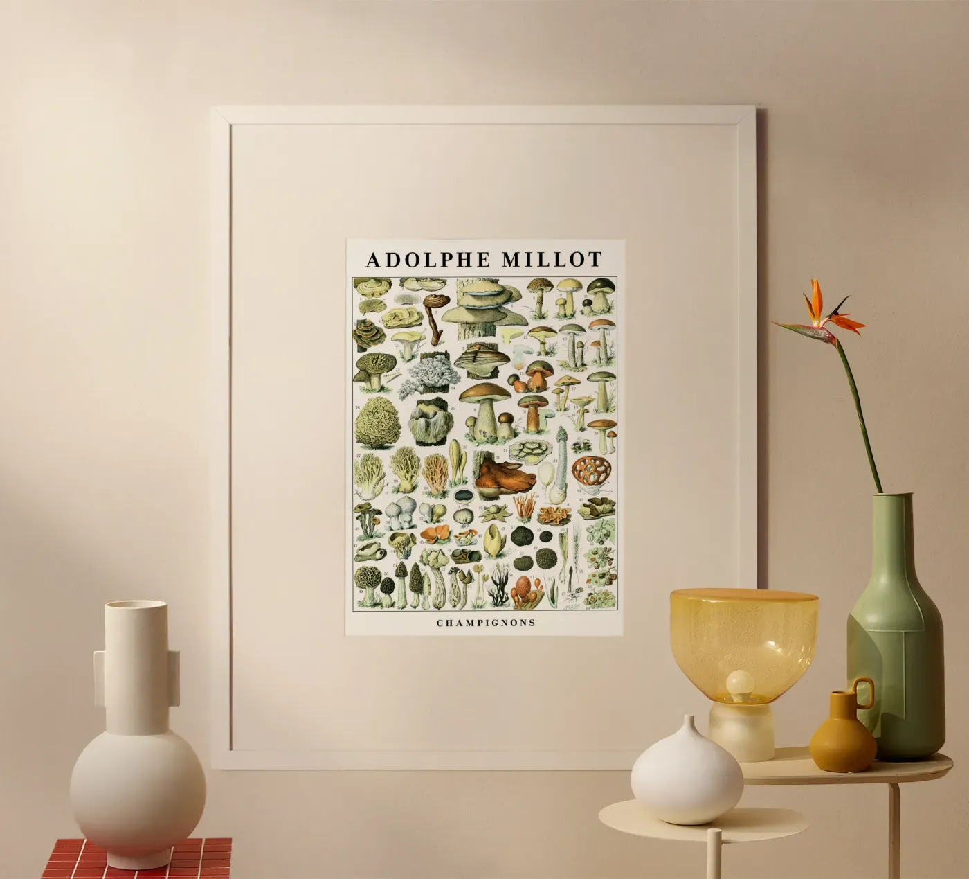 Champignons poster van Rob Lewis